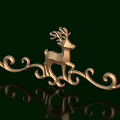 Renos-III.png Christmas Ornament Version III