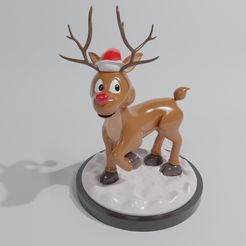 Reno render1.jpg Christmas reindeer