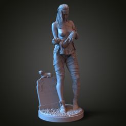 2022-07-31-03.42.13_7.jpg 3D-Datei Die wiederbelebte Frau・Design für den 3D-Druck zum Herunterladen