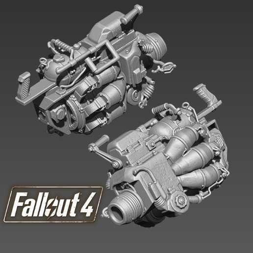 🔫 JUNK JET 3d model fallout 4・ OBJ File for 3D printing・Cults