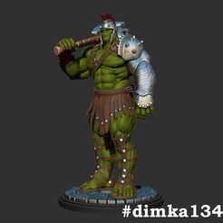 hulk 1.jpg Файл гладиатор Халк・Шаблон для 3D-печати для загрузки, dimka134russ