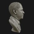 14.jpg Barack Obama Bust ready to 3D print