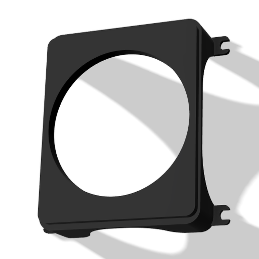 13/6 Button OBC Eliminate 62mm Gauge Mount On Board Computer BMW E30 E28 E24 - 3D model önizlemesi