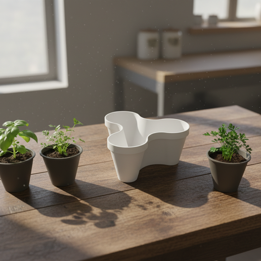 🌿 Herb Garden Planter STL | Vertical Modular Design (Digital Download ...