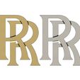 RR-logo-02.jpg Simple RR rolls-royce logo replica 3D print m