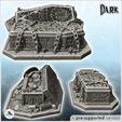 3.jpg Set of two evil coffins with metal chains and gold coins (5) - Creature Darkness War 15mm 20mm 28mm 32mm Medieval Dungeon