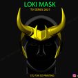 01.jpg Loki Crown - Loki Mask - TV series 2021 3D print model