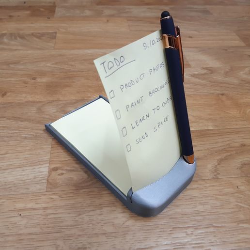 Notes holder (todo-list stand) 3D model