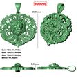 00096-Lion-King-Crest-Pendant.jpg 00096 Pingente com brasão do Rei Leão
