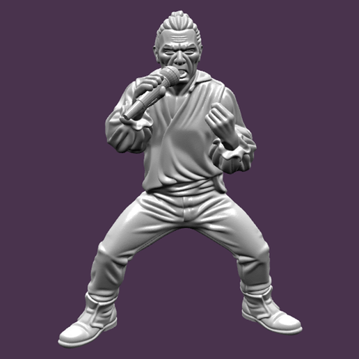 Bruce Dickinson (Iron Maiden) - Music - D&D Tabletop Zombicide/Call of Cthulhu/Rpg Miniature