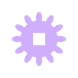 Gear_Main.stl Free STL file Geared Heart, Motorized Edition, Version 2・3D printer design to download