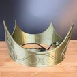 il_1140xN.4874790876_r7zp.jpg Frog Prince Crown. Princess & Naveen and the Frog. Cosplay Costume Prop. Adult Size