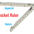 Pocket-Ruler.png Keyring Phone stand