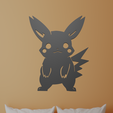 Pikachu-2.png Pikachu Wall Art