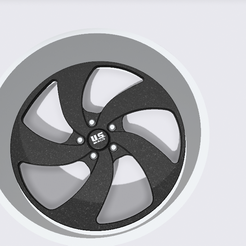 U.S.-Mags-Desperado-rims-2023-02-28-204623.png STL file US Mags Desperado 5 spoke・Template to download and 3D print