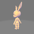 ccc.png Sad Bunnybot – Poseable Art Toy STL