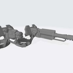 Land_Raider_Multi_Melta_and_Lascannon.jpg STL-Datei Interstellar Army - Pounder Pintle Weapons kostenlos・3D-Druck-Modell zum herunterladen