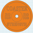 Coaster-Only.png Weight Plate Coasters
