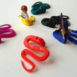 SnakeTail2.jpg Lego Minifig Compatible Snake Tail