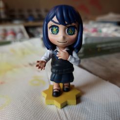 3D file Hoshino Ai- Oshi No Ko Anime Figurine STL for 3D Printing 👧・3D  printer design to download・Cults