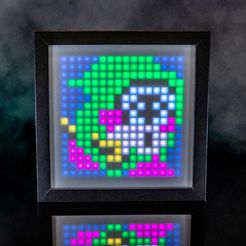 IMG_7638_thumb.jpg Free 3D file Pixel Matrix 16x16 - Animated・3D printable model to download