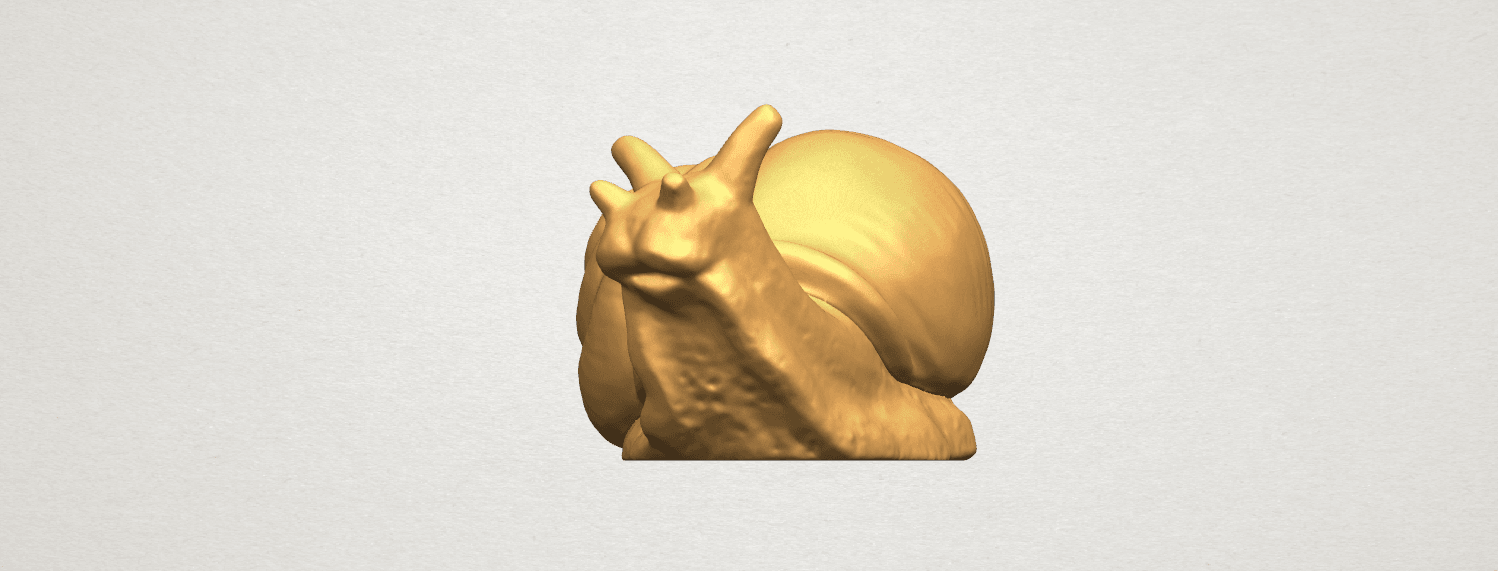 TDA0581 Snail A03.png Download free file Snail • 3D printer template, GeorgesNikkei