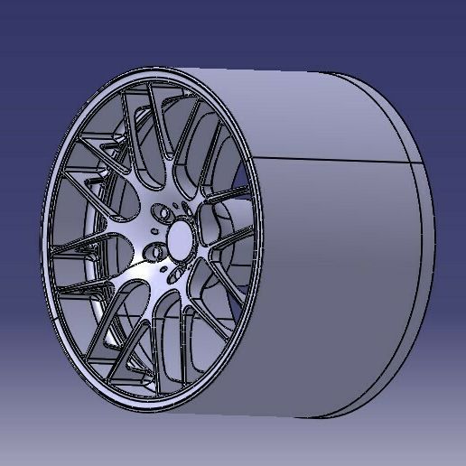 M3-CSL-rear-1.jpg Download STL file 1/24 BMW E46 M3 CSL Rims • 3D printer object, Perweeka