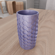 untitled1.png 3D Honeycomb Vase 2 with 3D Stl File & Small Vase, Decorative Vase, Flower Vase, Gift For Girlfriend, Unique Vase, Honeycomb Decor