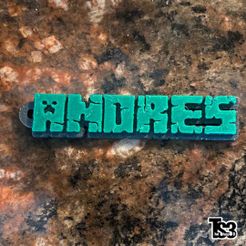 andres-2.jpg Personalized Minecraft Keychain