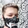 24.jpg Маска самурая Oni для косплея