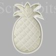 CC_cookie-65_1.jpg Cookie cutter Pineapple fruit collection cutter+stamp
