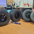 yAKlbXr8720.jpg Kamaz rear discless wheel (TAMIYA TRACK)