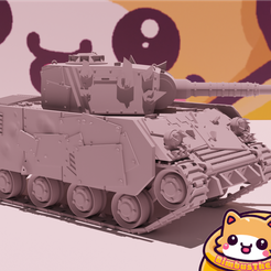 TANK-SHOW-FINAL.png Файл STL Оркский ломовой танк・3D-печать дизайна для загрузки