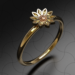Rg132.png STL file FINE JEWELRY, MODERN RING 036・3D printing design to download