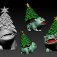 ZBrush-Document4.jpg Pokémon Christmas Pack – 6-File Holiday STL Set