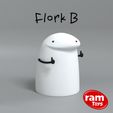 FLORK_B_ram.jpg MEME FLORK 3D - 4 models // interchangeable arms