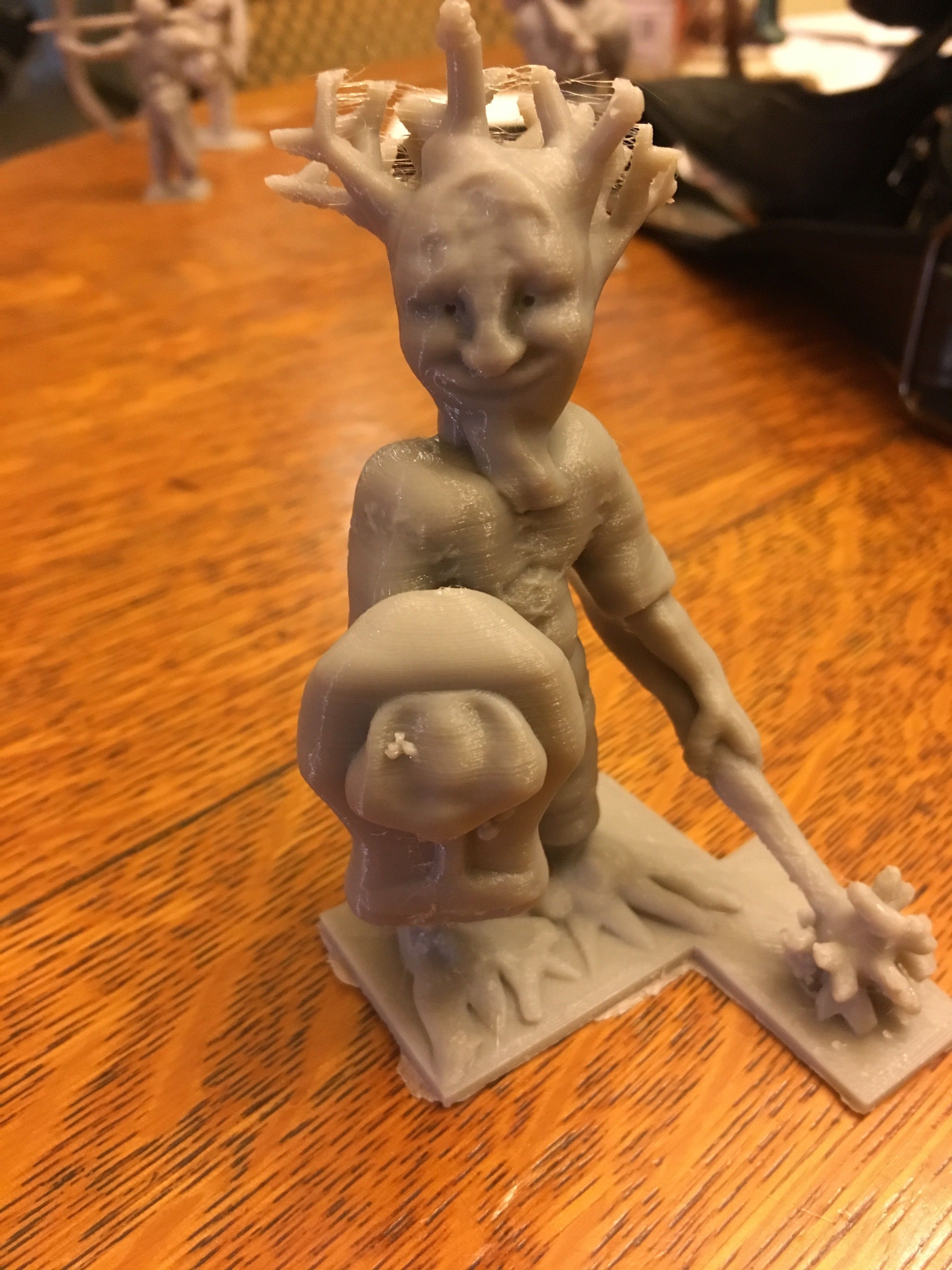 Free OBJ file Tree Man・3D print design to download・Cults