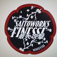 saitoworks-logo.jpg Logotipo y llavero de Saito Works
