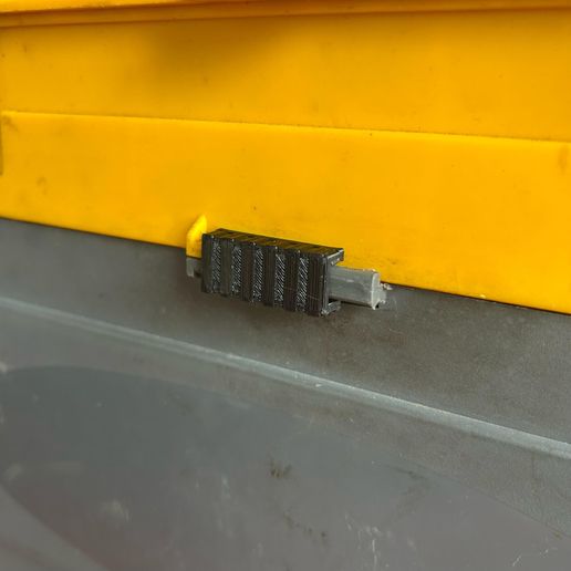 HJH Box Tamiya Mini 4WD Drawer Lock Replacement 3D model