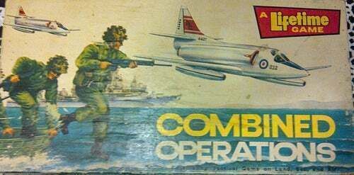 Combined Operations Board Game - 3D model önizlemesi