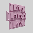 lll7.png Live Laugh Love wall decor