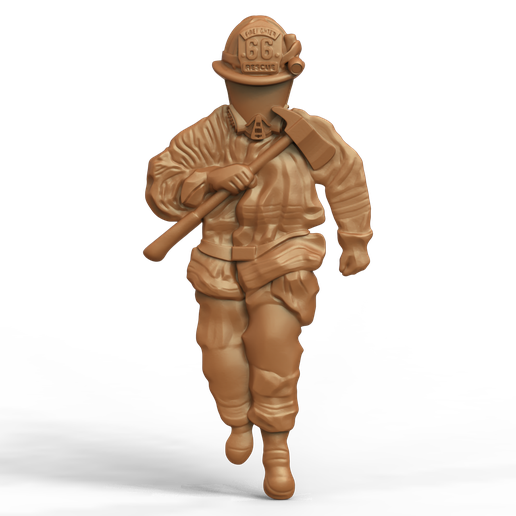 📁 3D Model STL File for CNC Router Laser & 3D Printer 2086 Firefighters ...
