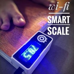 60b1b9bb24a50b083549930727551b5c_preview_featured.JPG Free STL file DIY Wi-Fi Smart Scale・3D printable model to download
