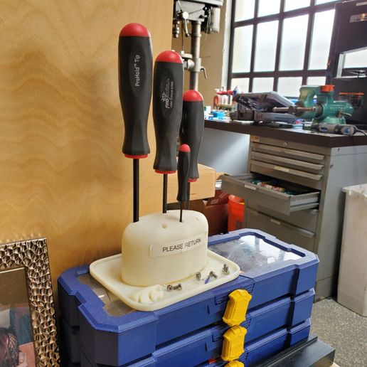 Allen Wrench Holder 3D model