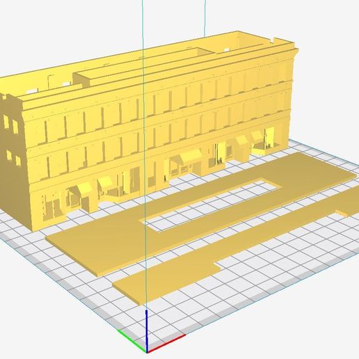 STL Pieces.JPG PREMIUM N Scale Building #9