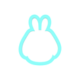 Easter-Bunny-1.png Easter Bunny Squish Cookie Cutter | STL File