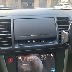 Subaru Legacy Gen 4 (05-09) Dual Cubby Gauge Pod Holder