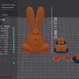 sitting-bunny-size.jpg Minimalist Easter Bunny – Rabbit 3D Print Files (STL & 3MF) – 2 designs – Multi-Part Model – Commercial Use