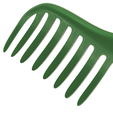 Hair-comb-14-v3-04.png FRENCH PLEAT HAIR COMB Multi purpose Female Style Braiding Tool hair styling roller braid accessories for girl headdress weaving fbh-14 3d print cnc