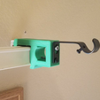 Mounted1.png Damage free Curtain Rod Holder